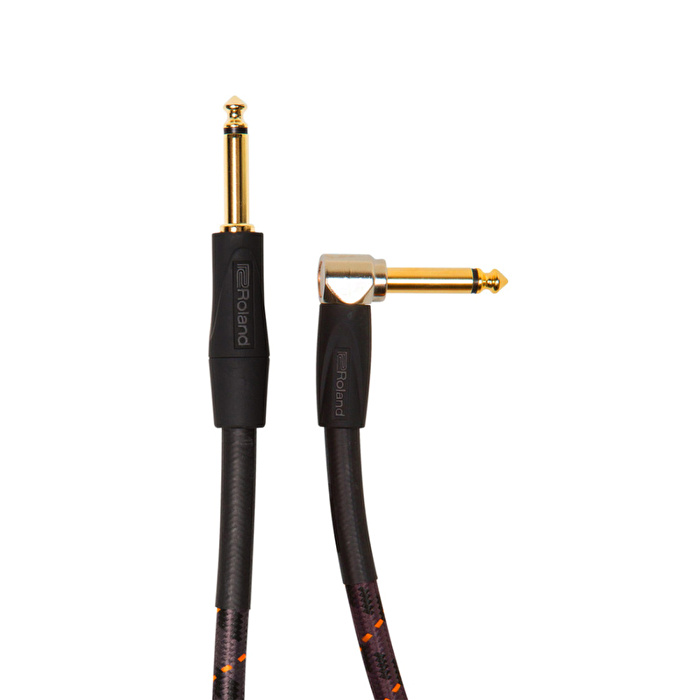ROLAND RIC-G10A Düz/L Uç 3 Metre Gri Enstrüman Kablosu